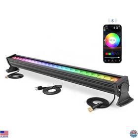 B0d5yf5nxd Atcd Dimmable Smart Led Wall Washer Light 168w Rgbcw Music Sync Indoor/outdoor