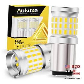 Auluxe Al-035 Upgraded 1157 Led Bulb 500% Super Bright And 6500k Cool White Replacement For