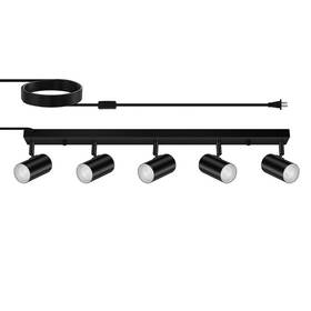 B0d4l8vkvl Auquee 5 Light Track Lighting Kitblack Way Modern Plug In Ceiling