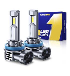 Autoone20sh8honl Autoone New In Box Led Bulb 1 Mini Size 36000lm H8/h9/h11 Light Replacement