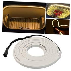 Autoxbert 1i7061364 Front Trunk Led Light Strip For Tesla Model 3 Y 2021 2022 Warm White