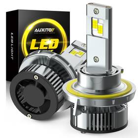 Auxito Auxito-usy19h13w2-0924 H13 Bulb 800% Brighter 120w 30000lm 6500k Cool White 9008 Fog Ligh