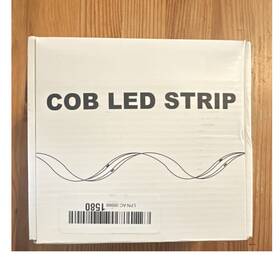 Am-320-10h2 Axmotut Cob Led Indoor Dimmable Light Strip 3000k 24v 5m X2 Cri-90