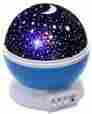 Babylight01 Lizber Baby Night Light Moon Star Projector 360 Degree Rotation 4 Led Bulbs 9 601951207007