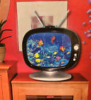 Backlight Adjustable Aquarium Tv Neon 832917000732 Tropical Fish Bubbles Retro Office Home