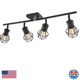 Banganma B0bqgltvmg Track Lighting Fixtures Ceilingindustrial Black Kitchen
