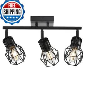 B0cnjvrgbw Banganma 3 Light Track Lighting Fixtures Ceilingblack Flush Mount Ceiling
