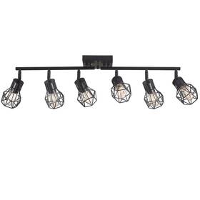 Banganma B0f53tjdhs Black Track Lighting Fixtures Ceiling6-light Farmhouse