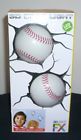 Baseballs Deco Led Night Light Set Of Effect Decal New