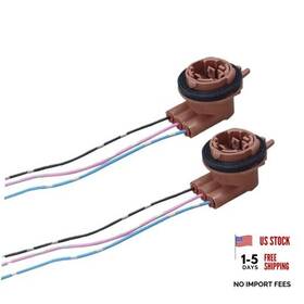 Bdzmc Bdzmc-bc-430 3157 Pre-wired Harness Pigtail Sockets Car Led Bulb Light Socket Brake 2pcs