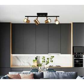Beyond 714651961312 Modern 4-light Track Lighting Adjustable Head Spotlight