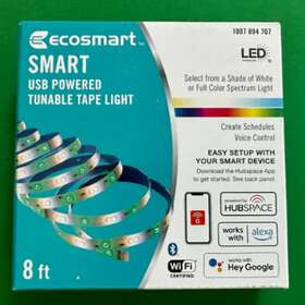 Big Box Auction Spot 714176031316 Usb Powered Tunable Tape Light Led 8ft