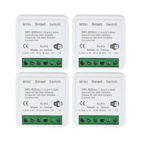 Wifi-01 Bkiyougo Wifi Smart Switch Light Compatible With Alexa/google Home App Remote