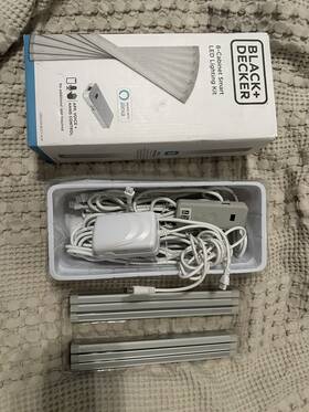 Black Decker 842048034360 6 Cabinet Smart Led Lighting Kit - Works With Alexa