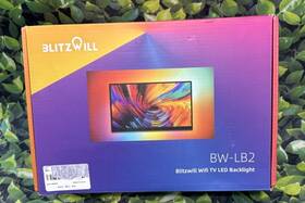 Bw-lb2 Blitzwill Smart Wifi Tv Rgb Led Strip Screen Sync Music With App And Alexa Control