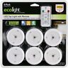 Bo1182-whg-03lf6-e Good Earth Ecolight Led Tap Lights With Remote Batteries And