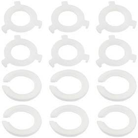 Jr240628006 Bonsicoky Pcs E27 To E14 Lamp Shade Adapter Rings - Lampshade Reducer Washer 12