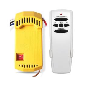 Fan-hd5 Breeze Bay Fan-hd5/18r Universal Ceiling Fan Remote Control Kit With Dimmer For 3 Speed Ac H5d 18r