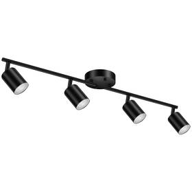 B0clgk5b6m Bricosmocon Track Lighting Fixtures Ceiling Black Kitchen 30 Inch 4-light Adjustable