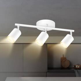 B0cysxr4lq Bricosmocon White Track Lighting 3 Light Kit Way Modern Ceiling Spo