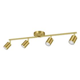 B0d53prkrm Bricosmocon Track Lighting Ceiling Fixture Gold Modern Kitchen Light 4-light Dimmable
