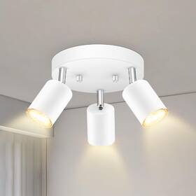 B0dcv7psvq Bricosmocon 3 Light Track Lighting Fixtures Ceiling Matte White Round Directional S
