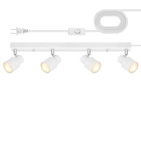 B0djxm5gyq Bricosmocon Plug In Track Lighting 23 Led Light Fixtures Ceiling White 4