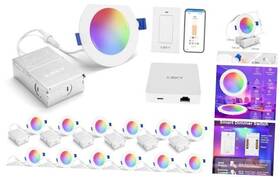 Fzcwa2hw-yh Brimate Smart Recessed Lighting 12 Pack Color Changing Zigbee 3.0 Matter Light 4 Inch