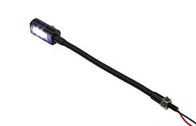 Mgls-140mm-switch-cw-12v Britta Products Mini Gooseneck Panel Light With Switch Map Post - 140mm Cool