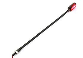Mgls-240mm-switch-red-12v Britta Products Mini Gooseneck Panel Light With Switch Map Post - 240mm Red
