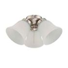 203077385 Brushed Nickel Kit 283697 Fan Light Ceiling Westinghouse 3 Ribbed