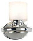 03390 Bulb 13037 Polished Nickel Bow 1 Sconce Id