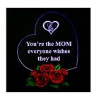 C170301-l11us Giftgarden Heart Shaped Led Light On Rose Base Mother Gifts