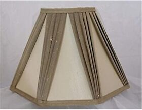 W9y-boc-sh-1262 Cal Lighting Round Hardback Fabric Shade