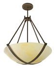 Crp418rbmv Carson Light Id Oil-rubbed Fluorescent 903853 Bronze Pendant