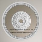 52014046 Ceiling Primer Polyurethane Antique Medallion Set White Ring Style
