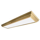 Ucm232r8 Ceiling Afx 51.375 Mount Lighting Flush Long Fluorescent Two Light Fix "