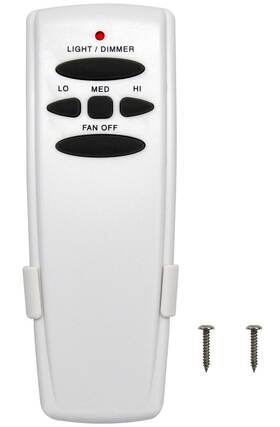 L3h2010fanhd Cenming Fan-hd Ceiling Fan Remote Control Replacement For Hampton Bay White