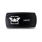 Ch4x4-mil11 Industries Rocker Switch Military Lights Symbol