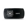 Ch4x4-mil24 Industries Rocker Switch Military Lights Symbol