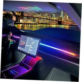 Mg3-fwd-tsl Chenyi-tech Led Car Ambient Lighting Strip For Tesla High Dashboard& Center Console