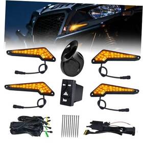 China Zfhbus0038 Utv Turn Signal Kit With Upgrade 4-in-1 And Triangular Amber Rocker Switch
