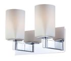 Bv8002-10-15 Chrome 2-light Fixture Park Alico Industries Collection Vanity