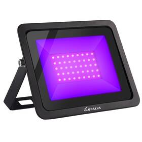 B0bg25md7n Conalux 365nm 50w Led Black Light Us Plug Ip66 Waterproof Glow Party Stage