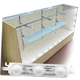 Cvt3sw3l Crystal Vision Premium Pre-installed Led Kit For Showcase Display Case Under