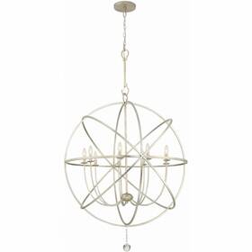 9229-os Crystorama Lighting Solaris - Nine Light Chandelier In Traditional And