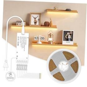 Cubitor 768556948152 Under Cabinet Cob Led Light Strip Kit 16.4ft/5m 1roll X 16.4ft 3000k Warm Cubitor 768556948152 Under Cabinet Cob Led Light Strip Kit 16.4ft/5m 1roll X 16.4ft 3000k Warm
