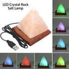 Cwg551665 Insma Usb Led Light Pyramid Crystal Rock Salt Night Lamp