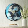 Cx81044g-2 River Parks Studio Dina Blue And Gold Round 736101007616