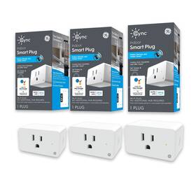 St-bss1p Cync 043168551182 Ge Indoor Smart Plug Bluetooth And Wi-fi Outlet Socket Voice Con